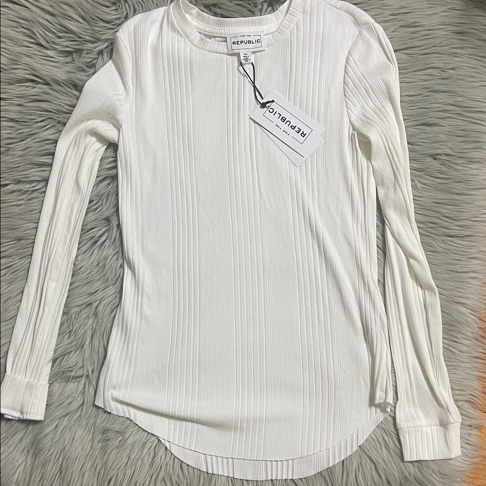 For The Republic  Long Sleeve Top